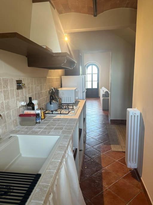 Cozy Home In Countryside Asciano Siena -Renovated! المظهر الخارجي الصورة